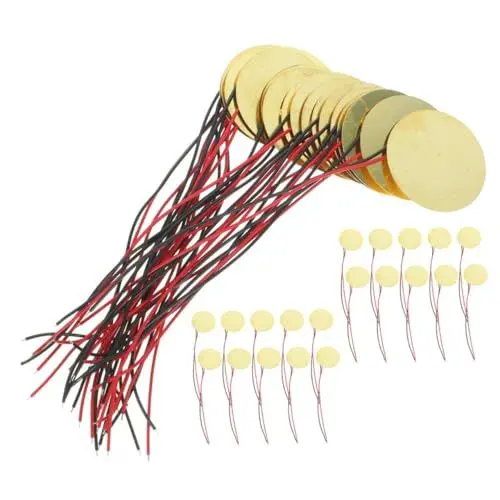 Produktbild: NULYLU Verbessern Sie Ihr Musikerlebnis. 40 Stück Piezo-trigger-piezo-scheiben Für E-gitarre Und Akustische Instrumente
