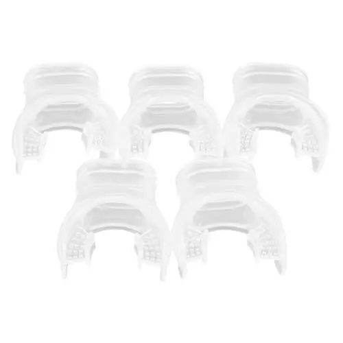 Produktbild: NULYLU 5 Stück Rohr Tauchausrüstung Kunststoff Schnorchel Scuba Biss Schnorchel Kunststoff Biss Schnorchelausrüstung Scuba Transparentes PVC