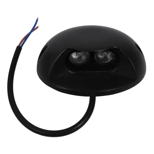 Produktbild: NULYLU LED Fußwegbeleuchtung Wasserdichte Gartenleuchte Mit Seitlichem Licht 12V 2W Warmweiß 3000K Praktische Außen Bodenlampe Für Landschaftsbeleuchtung Und Gehwege