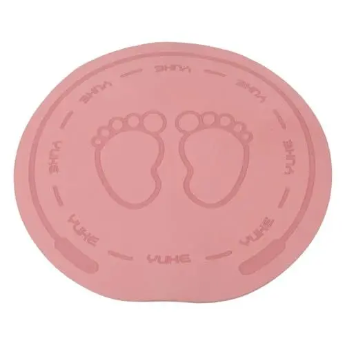 Produktbild: NULYLU Sprungmatte fitness matte fitness pads fitness polster sportmatte Dämpfende Fitnessmatte Sprungbrett tragbare Sportunterlage Springseil Trainingsmatte zum Trainieren tpe Rosa