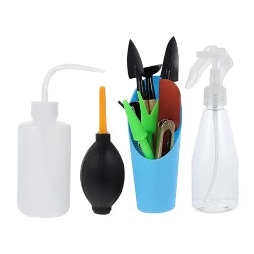 Produktbild: NULYLU Gartengeräte-Set Mit Werkzeugen Für Mini Gartengeräte Gartenwerkzeug Zum Jäten Lockern Und Umpflanzen Für Topfpflanzen Und Sukkulenten