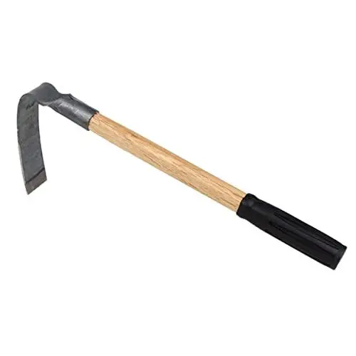 Produktbild: NULYLU handliches Gartenhacken die farm gartenarbeit verandina gardening tools garden tools Zubehör für das Unkrautjäten im Garten Saathacke werkzeug kleine Stahlhacke Gartengerät Black