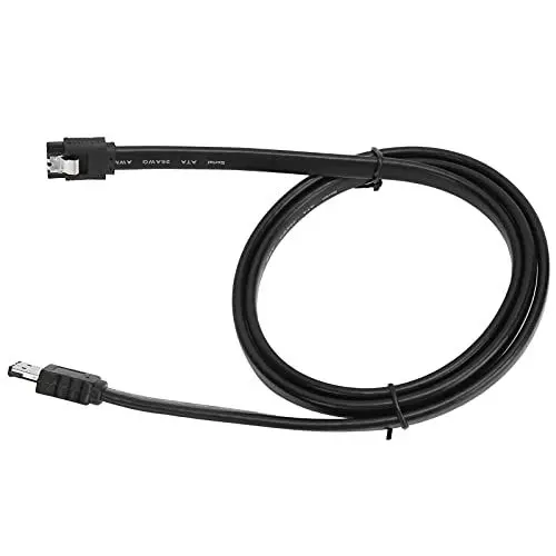 Produktbild: Nunafey Serial ATA zu eSATA, 3 Gbps Übertragungsstabiler, zuverlässiger Serial ATA-Adapter für ESATA-Schnittstellengeräte