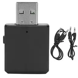 Produktbild: Nunafey USB Wireless Audio Transceiver, Wireless Audio Transceiver ZF-169 Plus Modell Leichte 3,5-mm-Schnittstelle für Computer