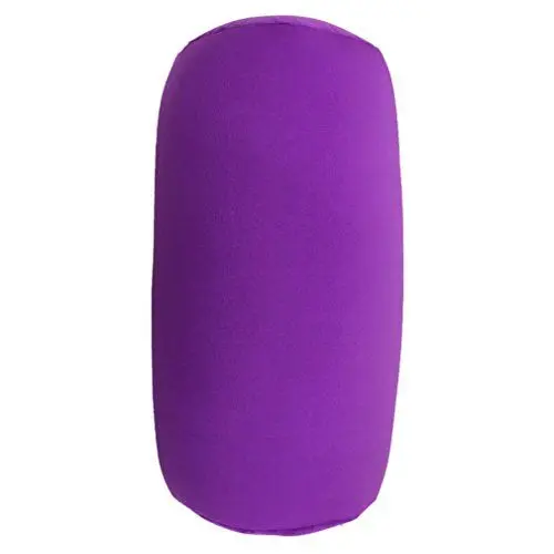 Produktbild: Nunubee Nickerchen Kissen Sitz-Auto Candy Farbe Zylindrisches Kissen Schaumpartikelmaterial Füllung Babykissen Lendenkissen Kopfkissen Dekokissen Canape Deko, Lila 30*16CM