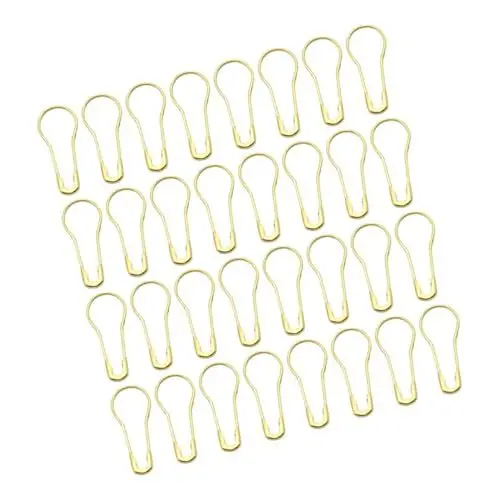 Produktbild: NUOBESTY Elegante Goldene Kürbis- 1000 Stück Kürbis-strickmarker Birnen- Für Bastelprojekte