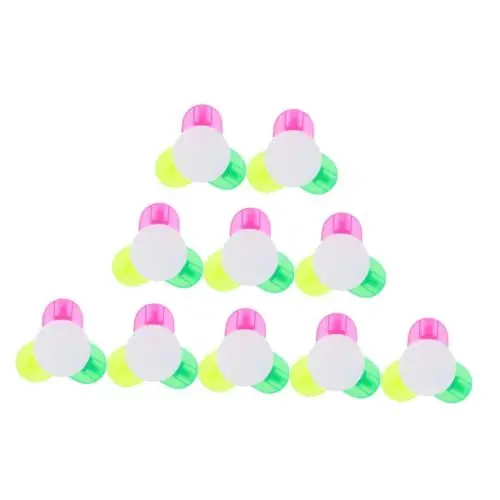 Produktbild: NUOBESTY Niedliches Markierungsstift-set Mit 10 Fluoreszierenden Stiften Perfekt Zum Zeichnen Notieren Und Für Grußkarten Mit Kindern Kein Auslaufen Der Tinte