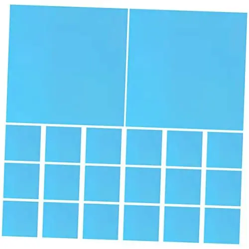 Produktbild: NUOBESTY 10 Briefpapier notizzettel sticky notes book notizhefte Haftnotizbuch notizbücher Ordneretiketten die Büroaufkleber praktische Notizblöcke einfache Notizblöcke das Haustier Blue