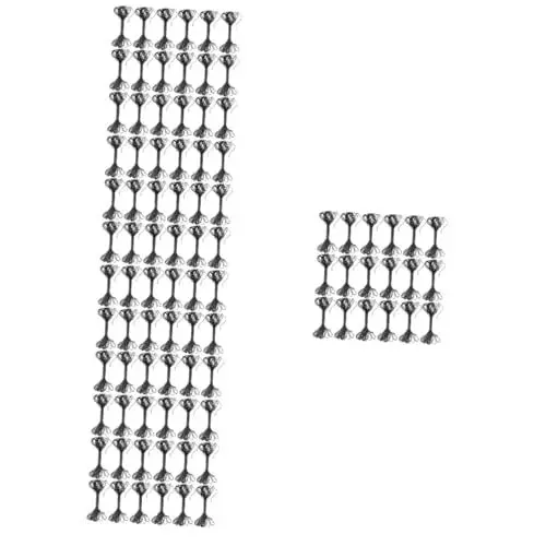 Produktbild: NUOBESTY 5 Sets Stickgarn-Set Nähgarn Mini-nähgarn Schneidbares Schwarzes Stickgarn Tragbare Stickgarne Zum Basteln 30 Stück * 5