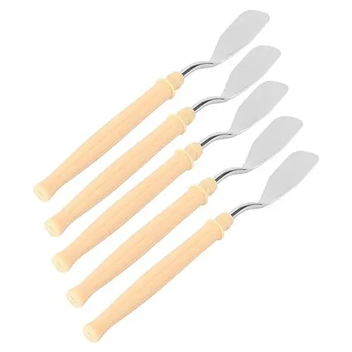 Produktbild: NUOBESTY 15 Stk Kunstspachtel Spachtel Malwerkzeug Farbspachtel Spachtel für Acrylfarbe Farbmischzubehör schiebeschalter spatel raclette Spachtel für Ölgemälde Farbmischwerkzeug Plastik