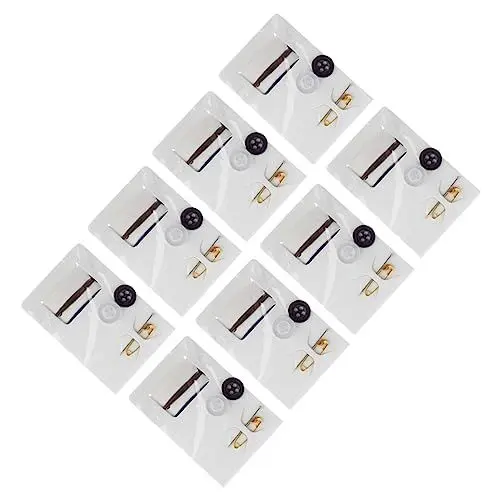 Produktbild: NUOBESTY 15st Nähen Knöpfe Für Kleidung Nähset Selber Machen Nähgarn-set Nähset Für Die Pflege Mini-reise-nähset Tragbares Nähset Stickerei-kits Kleines Nähzeug Notfall-nähset Nähnadel-set