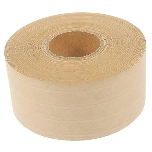 Produktbild: NUOBESTY Wasseraktiviertes Dichtungsband Rolle Papier Karton Klebeband Bilderband Für Die Rahmung Klebeband Starker Halt