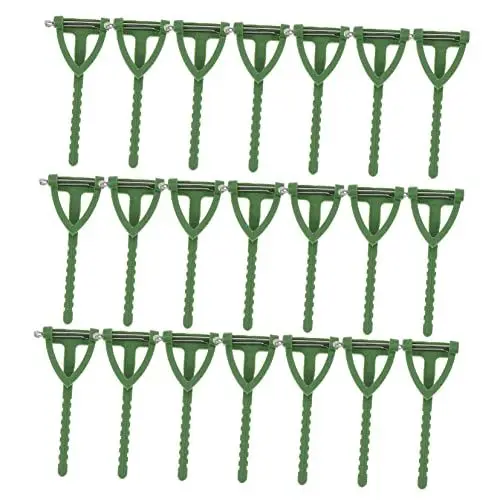 Produktbild: NUOBESTY Dreieckige Brosche 100 Stück T-förmige Anstecknadeln Aus Kunststoff Blumen Boutonniere-anstecker Für Bräutigam Und Braut