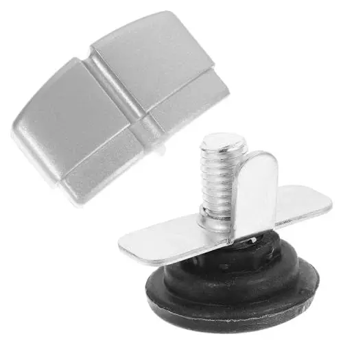 Produktbild: NUOBESTY Schreibtisch-bildschirmteiler-fußpolster Für Den Schreibtisch Schreibtischteiler-teil Fixierfüße Für Den Schreibtisch-bildschirm Robustes Design Aus Aluminiumlegierung