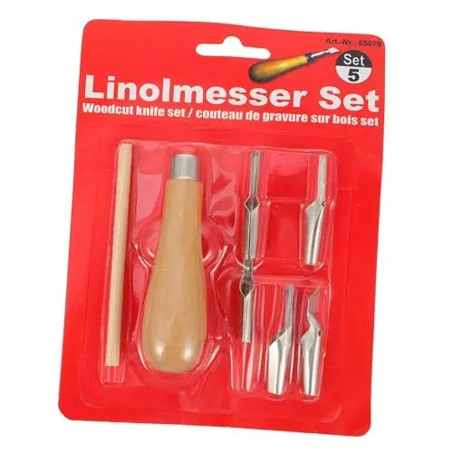 Produktbild: NUOBESTY Kunstmalwerkzeuge 1 Set Handgefertigte Schaber und Spachtel Ergonomischer Holzgriff für und Kunstfarben