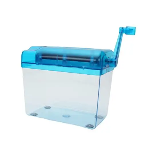 Produktbild: NUOBESTY 1stück Mini Hand-aktenvernichter Tragbare Manuelle Papierschneidemaschine Für Papier Desktop-dokumentenschneider Für Büro Schule Und Zuhause Einfach Zu Bedienen Leicht Und