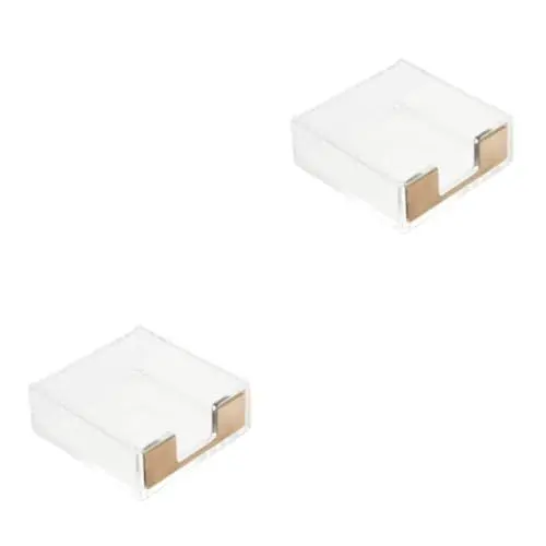 Produktbild: NUOBESTY 2St Kartenorganisator Visitenkartenhalter schreintischorganizer Schreibtisch Organiser Notizblöcke Spender für Selbstklebende Notizen Desktop-Notizhalter Roségold Zettelhalter