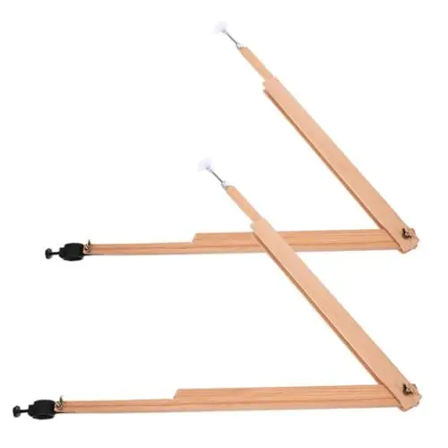 Produktbild: NUOBESTY Geometrie-unterrichtswerkzeug-set Holzkompass Zeichenwerkzeug Zum Zeichnen Von Kreisen Präzisionsmesskompass für Das Technische Zeichnen in Der Schule