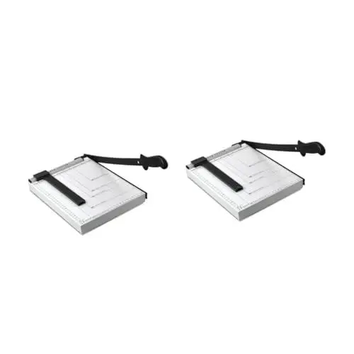 Produktbild: NUOBESTY 2 Stück 10 12 Papierschneidewerkzeug A4 Papierschneider Papierschneider Papierschneider Trimmer