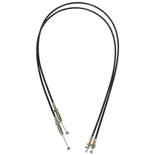 Produktbild: NUOBESTY 2st Kabelgriff Für Liegestuhl Liegegriffe Kabel Ersatzteile Für Liegesessel Sofazubehör Austausch des Zugkabels des Liegesessels Massagestuhl Liegekabel Sitz Metall Handhaben