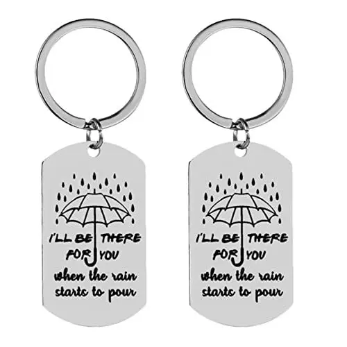 Produktbild: NUOBESTY 2st Schlüsselanhänger Paar Wort Schlüsselbund Geschenk Keychain Ihn Ihr Geschenk Für Paare Romantisches Geschenk Schmücken Rostfreier Stahl Europäisch Und Amerikanisch Liebhaber