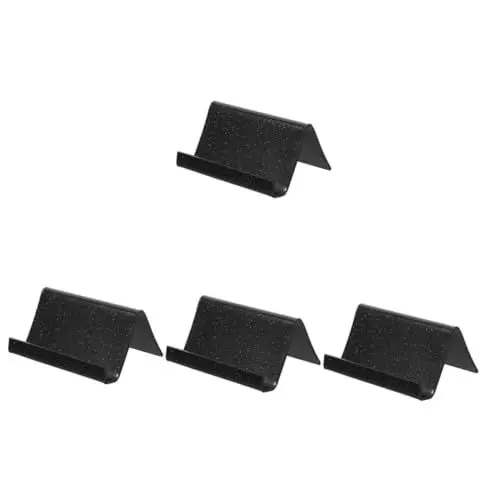 Produktbild: NUOBESTY 2st Visitenkartenhalter Aus Acryl Namenskarten-organizer Visitenkartenhalter-organizer Display Für Visitenkartenhalter Namenskarten Stehen Visitenkartenständer Kartenregal Black