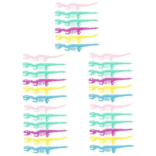 Produktbild: NUOBESTY 30 Stk Fossiles Armband Krokodil Handpuppe Gummiarmbänder Für Jungen Pop-blase-armbänder Hai Partygeschenke Tierische Silikonarmbänder Tierfiguren Aus Silikon Modell Kind Feder Tpr