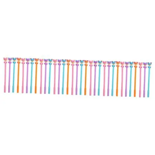 Produktbild: NUOBESTY 3 Sets Unterschrift Stift Löschbar Funktion Cartoon Design Gel Tinte Stift Student Schreibwaren Komfortable Grip 11 Stücke * 3