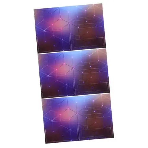 Produktbild: NUOBESTY 3 Sätze Kartenaufkleberdekoration Debitkartenaufkleber Dekorationen Für Debitkarten Kreditkarten-skin Debitkarten-skin Hautkleber Für Kreditkarten Papier 4 Stück * 3