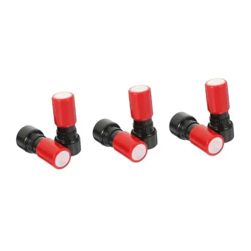 Produktbild: NUOBESTY 3 Sätze Siegel Kinder Stempel Kinderstempel Belobigungsstempel Stempeln Lehrerstempel Bastelnotizbuchstempel Diy-stempel Für Kinder Kommentarstempel Für Kinder Abs Rot 2 Stück * 3