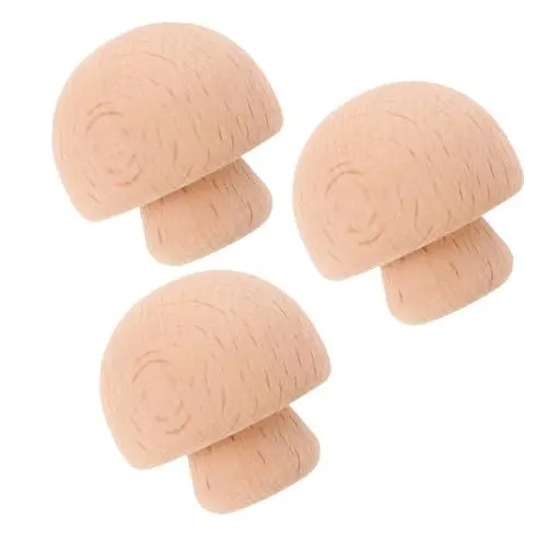 Produktbild: NUOBESTY Unfertiges Bastelspielzeug Aus Holz für Pilze Zum Malen und Zeichnen für Kinder
