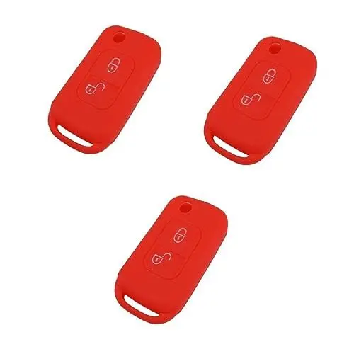 Produktbild: NUOBESTY 3st Schlüsseletui Aus Silikon Schlüsselabdeckung Aus Silikon Abdeckungen Für Schlüsselanhänger Aus Gummi Auto-schlüsselanhänger Gummiabdeckung Für Autoschlüssel Schlüsselbox Wagen