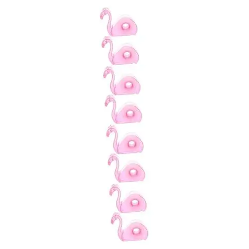 Produktbild: NUOBESTY 4 Sätze Flamingo Klebebandhalter Klebeband Bürotisch Büroband Bürobedarf Klebebandabroller Schreibtisch Süßer Klebebandabroller Halter Niedlicher 2 Stück * 4