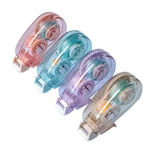 Produktbild: NUOBESTY Erstellen Sie Wunderschöne Tagebuchseiten – 4er-pack Doppelseitiges Runner-klebeband Klebeband Mit Doppelseitigen Klebepunkten Ideal Für Scrapbooking