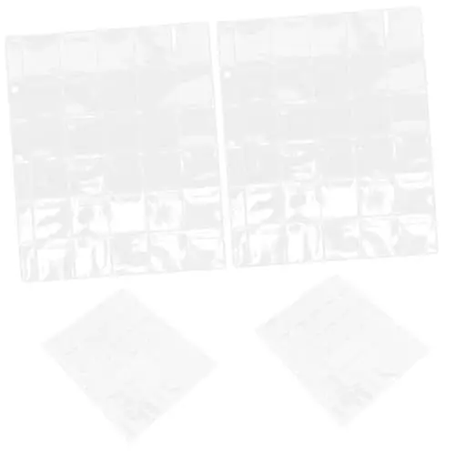 Produktbild: NUOBESTY 4stücke Münzhalter Für Münzen Münzsammeln Münzaufbewahrung Münzbuchseite Münzalbumseite Münzsammelbuchseite Münzsammelalbumseite Briefmarkensammlerbedarf