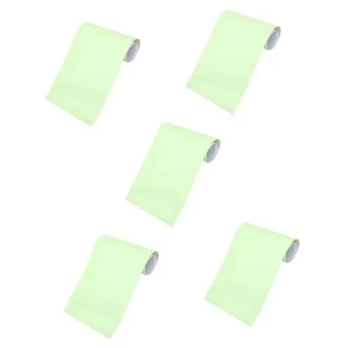 Produktbild: NUOBESTY 5 Rollen Leuchtender phosphoreszierender Film Nagelaufkleber Nachtleuchtfilm fluoreszierender Aufkleber Fluoreszenz Leucht Film Schriftzug Becher Auto Aufkleber