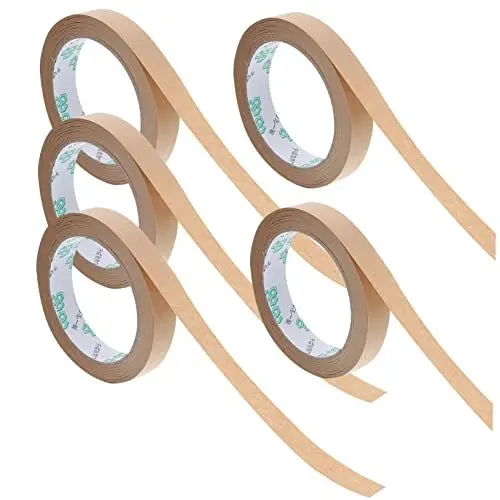 Produktbild: NUOBESTY 5 Stk Klebeband aus Kraftpapier wasserdichtes Klebeband abdichten Kraftpapierbänder freundliches Packband packing tape paketband Transportband für Kartons Verpackung Transportband