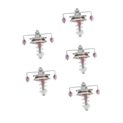 Produktbild: NUOBESTY 5st Zubehör Für Textilmaschinen Drahtklemme Zubehör Riemenspanner Addi-strickmaschine Webstuhlteile Maschinenteile Strickmaschinenspanner Zubehör Für Sägemaschinen Rostfreier Stahl