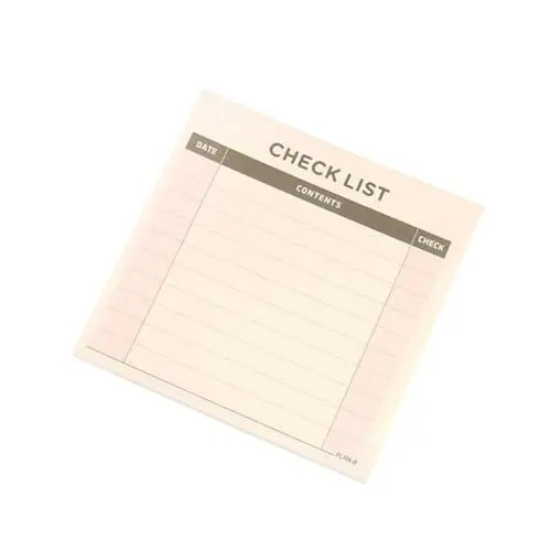 Produktbild: NUOBESTY Notizblock Für Arbeits-to-do-listen 60 Blatt Tagesplaner-notizbuch Notizblock Für Schule Und Büro