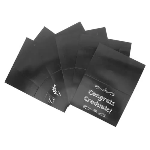 Produktbild: NUOBESTY Glückwunschkarten-set Zum Schulabschluss 6-teilig Segenskarten Für Studenten Papiergrußkarten Mit Umschlägen