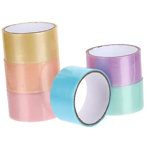 Produktbild: EXCEART 6 Rollen Dekompressionsklebeband Klebeband Für Erwachsene Jungen Und Mädchen Spielzeug 4 8 Cm Breit Handwerk