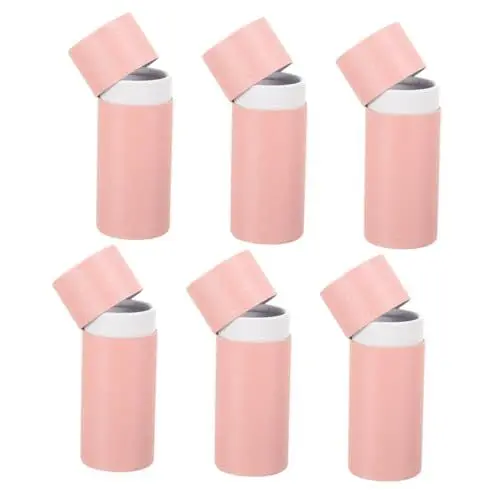 Produktbild: NUOBESTY 6 Stück Pappröhren Runde Kraftpapierbehälter Bastelverpackungen Flaschenverpackungsbox Für Ätherische Öle Papierröhrenverpackungsbox Für 30 Ml Flasche Flasche Nicht Im