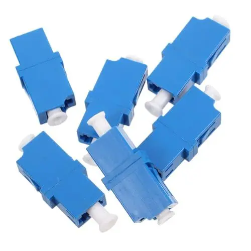 Produktbild: NUOBESTY 6pcs Lc An Lc Fiberadapter Flansch Typ Single -mode -connector Für Patch -panel Und Server -rack -glasfaseradapter Für Netzwerk Und