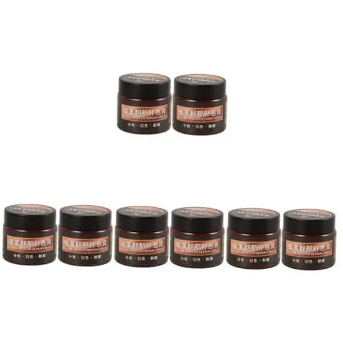 Produktbild: NUOBESTY 8 Kartons Leder-Ausbesserungscreme lederreinigung Reparatur von Chefsofas Ledersofa reparieren Auto Schuhcreme Lederreparaturset für Möbel Lederreparaturwerkzeug Lederfarbe Pigment