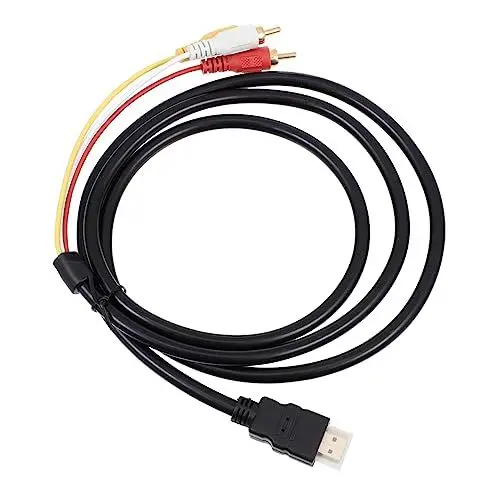 Produktbild: NUOBESTY Adapter Kabel Hochwertiges Verbindungskabel für Videoübertragung Kompatibel mit Dvd Playern Fernsehern Projektoren Empfängern