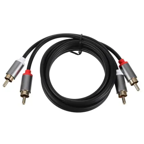 Produktbild: NUOBESTY Audio Kabel Langlebiges für Subwoofer Lautsprecher Stabile Signalübertragung