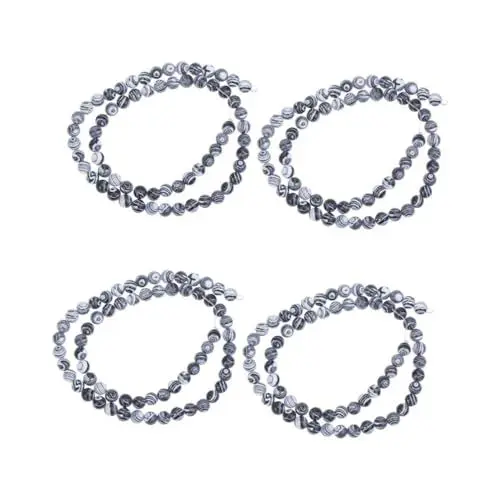 Produktbild: NUOBESTY DIY Liefert 2 Stück 2 Lose Malachit Perlen Edelstein Perlen Malachit Perlen 8 Mm Schlangenleder Perlen Charm Armbänder Perlen Für Armbänder Kristallfarbene Perlen Armband Perlen