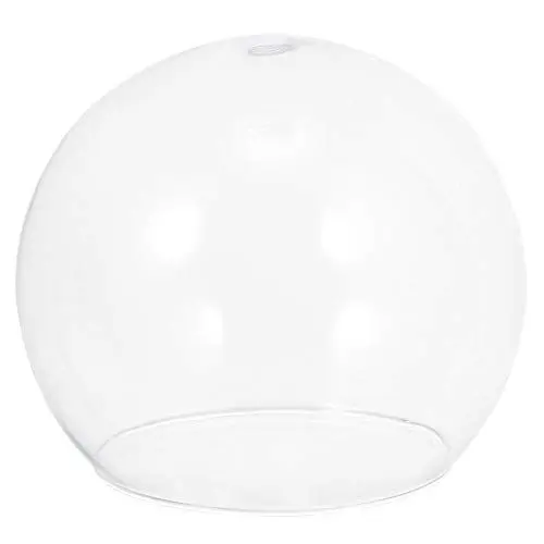 Produktbild: NUOBESTY Deko Glasglocke Kuchenständer Glaskuppel Käseglocke Glas Kuppel Glocke Cloche Torten Glashaube Kuchenglocke für Miniatur Ornamente Ewige Sukkulenten Feengarten Lichterkette Foto Medaillen