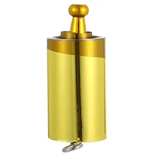 Produktbild: NUOBESTY Erscheinender Rohrstock Tragbarer Kampfkunst- Metallstab- Teleskopstock Rohrstockstab für Profis, 55DCIQA15A7Y162, Golden, 150X2.3X2.3CM