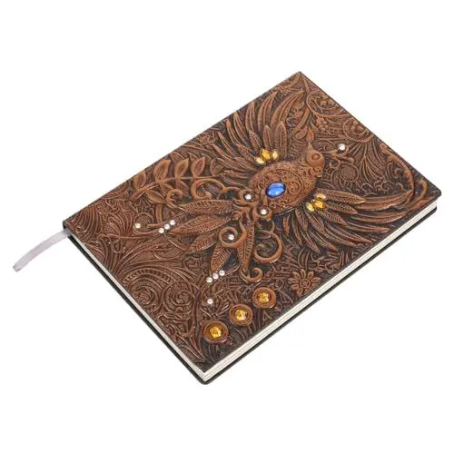 Produktbild: NUOBESTY Retro-notizbuch Hardcover A5 Liniertes Papier Notizbücher Für Reisen Schule Büro Tagebuch